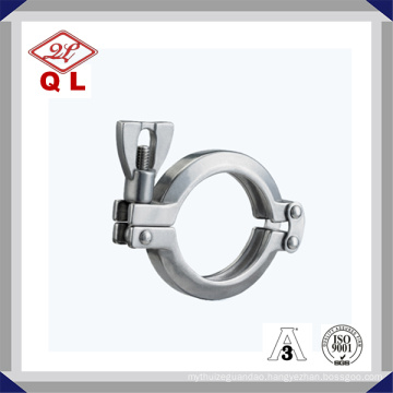 Sanitary Stainless Steel Fittings Clamp Connector with Pipe Clamp Price